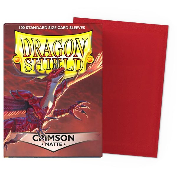 Protectores Dragon Shield - Crimson Matte