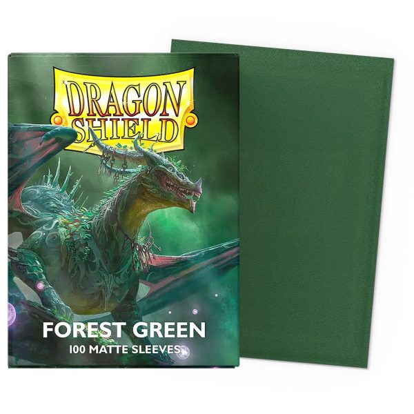 Protectores Dragon Shield - Forest Green Matte