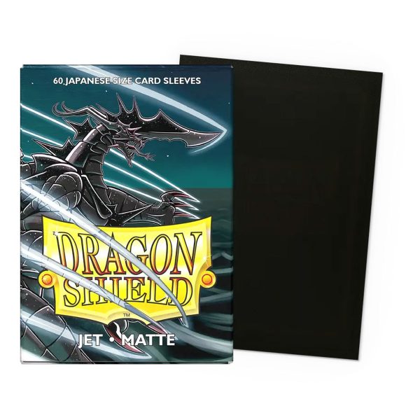 Protectores Dragon Shield – Japanise Size – Jet Matte