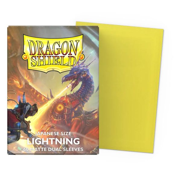 Protectores Dragon Shield – Japanese Size – Lightning Dual Matte