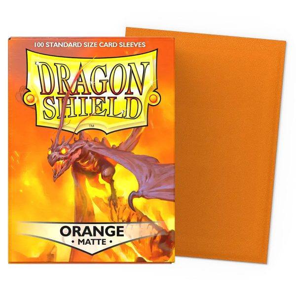 DS-ORANGE-MATTE Protectores Dragon Shield - Orange Matte