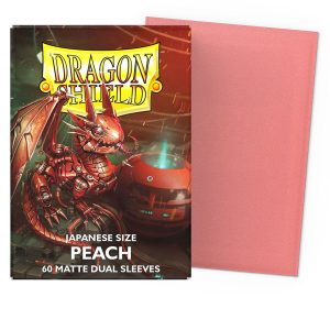 Protectores Dragon Shield – Japanese Size – Peach Dual Matte