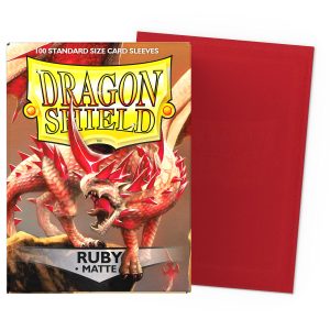 Protectores Dragon Shield - Ruby Matte