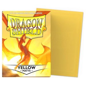 Protectores Dragon Shield - Yellow Matte