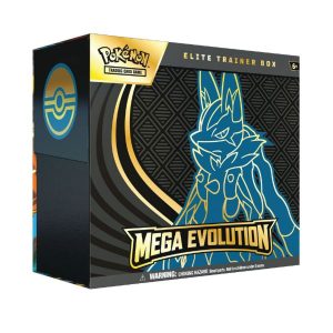 Elite Trainer Box - Mega Lucario Ex Mega Evolution - Inglés
