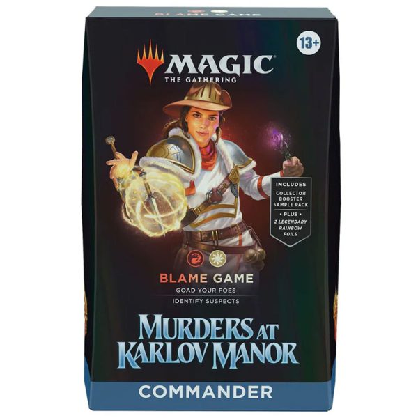 Commander Deck - Blame Game Murders at Karlov Manor - Inglés