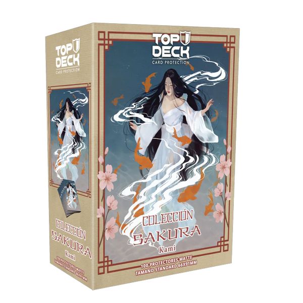 PROTECTOR-STANDARD-SAKURA-KAMI Protectores Top Deck – Standard – Sakura Kami