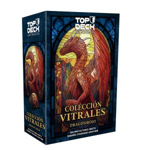 Protectores Top Deck – Standard – Vitrales Dragón Rojo