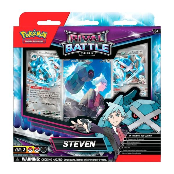 Rival Battle Deck - Steven - Inglés