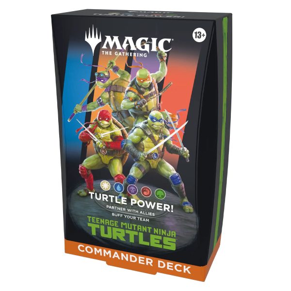 TMNT-COMMANDER MTG TMNT — Commander Deck (Inglés)