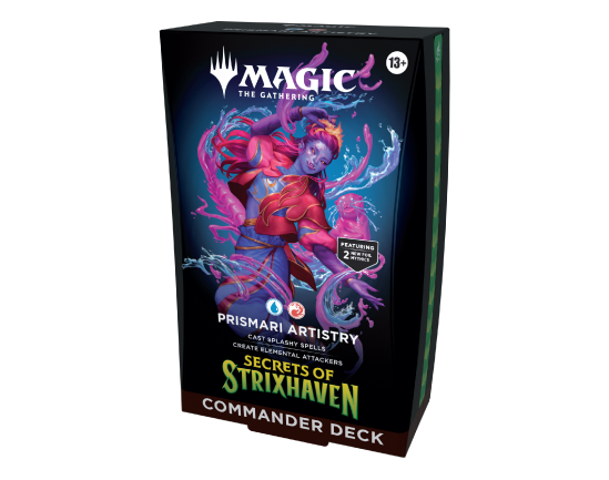 *Preventa* Secrets of Strixhaven - Prismari Artistry Commander Decks Español