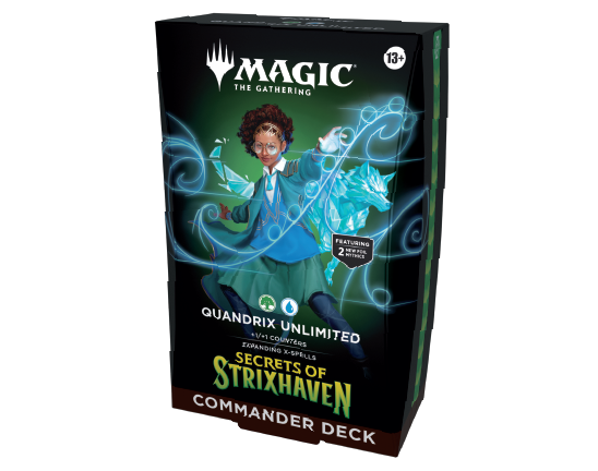 Secrets of Strixhaven -Quandrix Unlimited Commander Decks *Preventa* Secrets of Strixhaven -Quandrix Unlimited Commander Decks Español