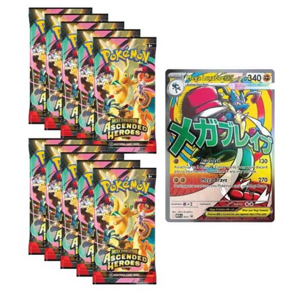AH---PREMIUM-POSTER-COLLECTION-2-LUCARIO Pokémon TCG: Mega Evolution—Ascended Heroes Premium Poster (Mega Lucario)