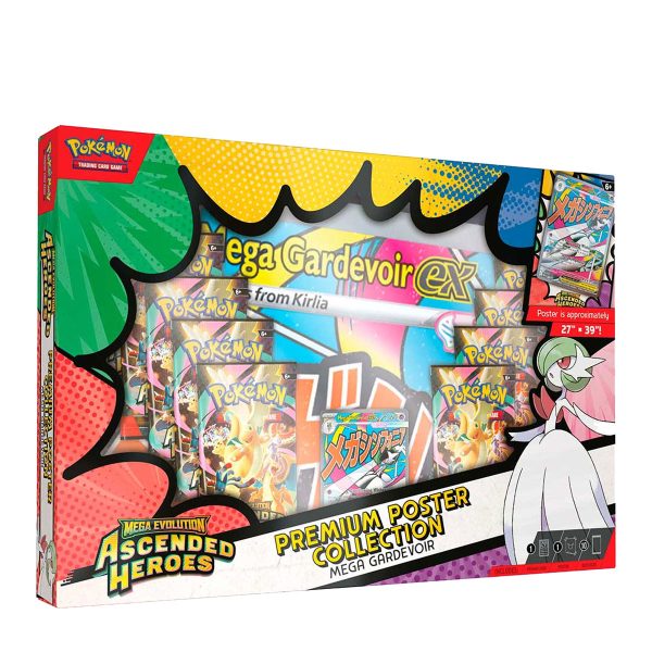 AH---PREMIUM-POSTER-COLLECTION-GAR-1 Pokémon TCG: Mega Evolution—Ascended Heroes Premium Poster (Mega Gardevoir)