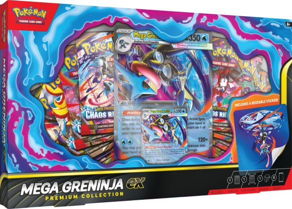Pokémon TCG Mega Greninja EX Premium Collection (Inglés)