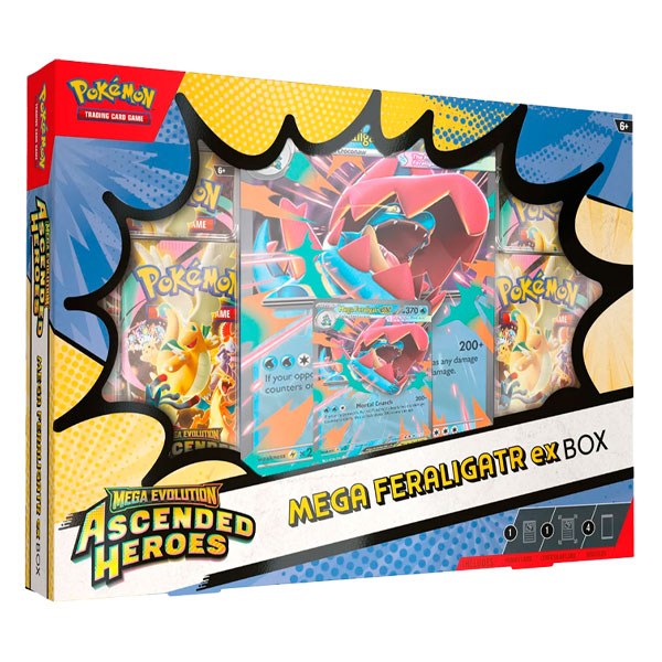 Pokemon TCG - Ascended Heroes - Mega Feraligatr ex Box