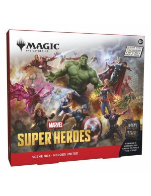 MTG Marvel Super Heroes — Scene Box: Heroes United (Inglés)