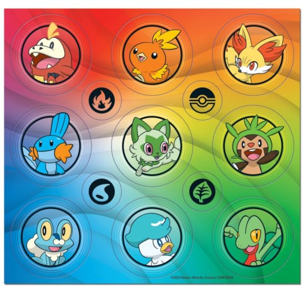 First-Partner-Illustration-Collection-Series-3-Stickers Pokémon TCG – First Partner Illustration Collection: Series 3 Español