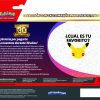 Pokémon TCG: 30th Celebration – Lucario Pokémon Night Out - Tech Sticker Collection (Español)