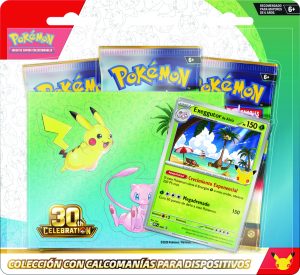 Pokémon TCG: 30th Celebration – Exeggutor de Alola Pokémon Day Out - Tech Sticker Collection (Español)