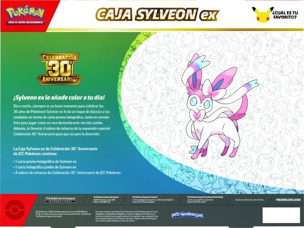 uI80H8upAT8PoJOhe8oE6jVxp5I9MSn5jgPDnUaV Pokémon TCG: 30th Celebration – Pokémon Sylveon ex Box (Ingles)