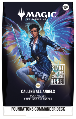 ⚪ MTG [ESP] FOUNDATIONS COMMANDER — CALLING ALL ANGELS