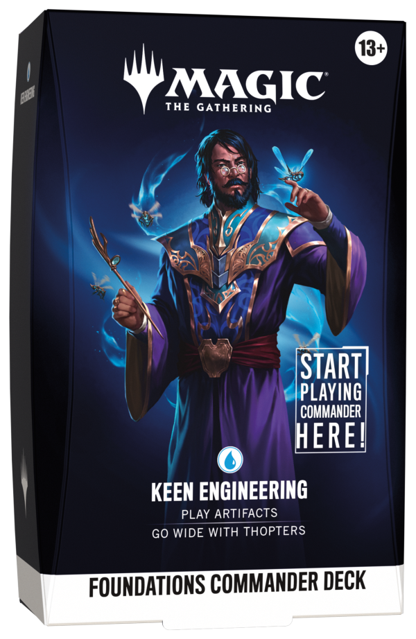🔵 MTG [ESP] FOUNDATIONS COMMANDER — KEEN ENGINEERING