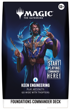 🔵 MTG [ESP] FOUNDATIONS COMMANDER — KEEN ENGINEERING