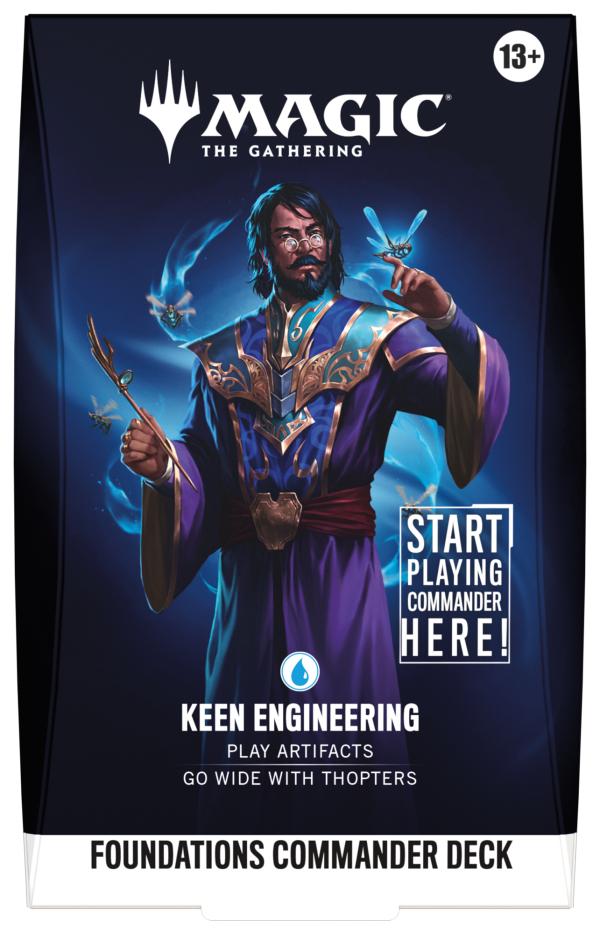 🔵 MTG [ESP] FOUNDATIONS COMMANDER — KEEN ENGINEERING
