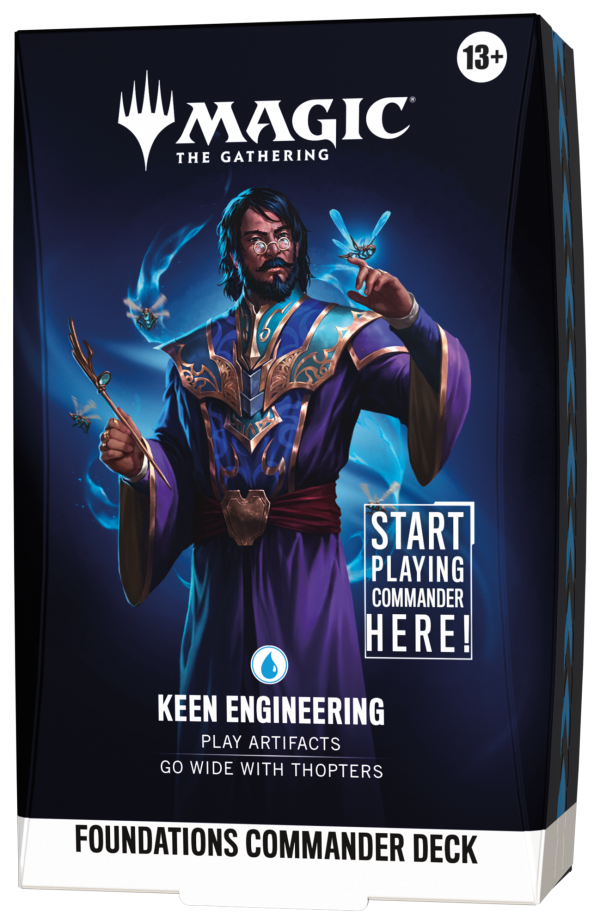 🔵 MTG [ESP] FOUNDATIONS COMMANDER — KEEN ENGINEERING