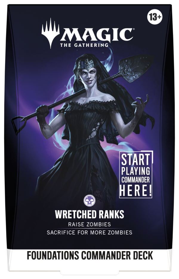 ⚫ MTG [ESP] FOUNDATIONS COMMANDER — WRETCHED RANKS
