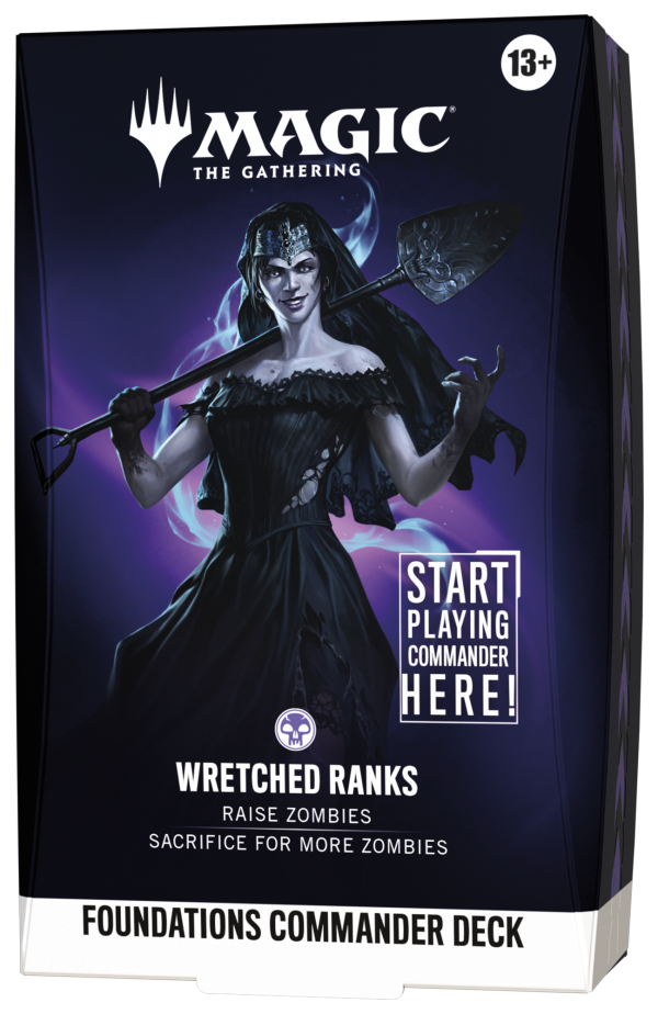 ⚫ MTG [ESP] FOUNDATIONS COMMANDER — WRETCHED RANKS